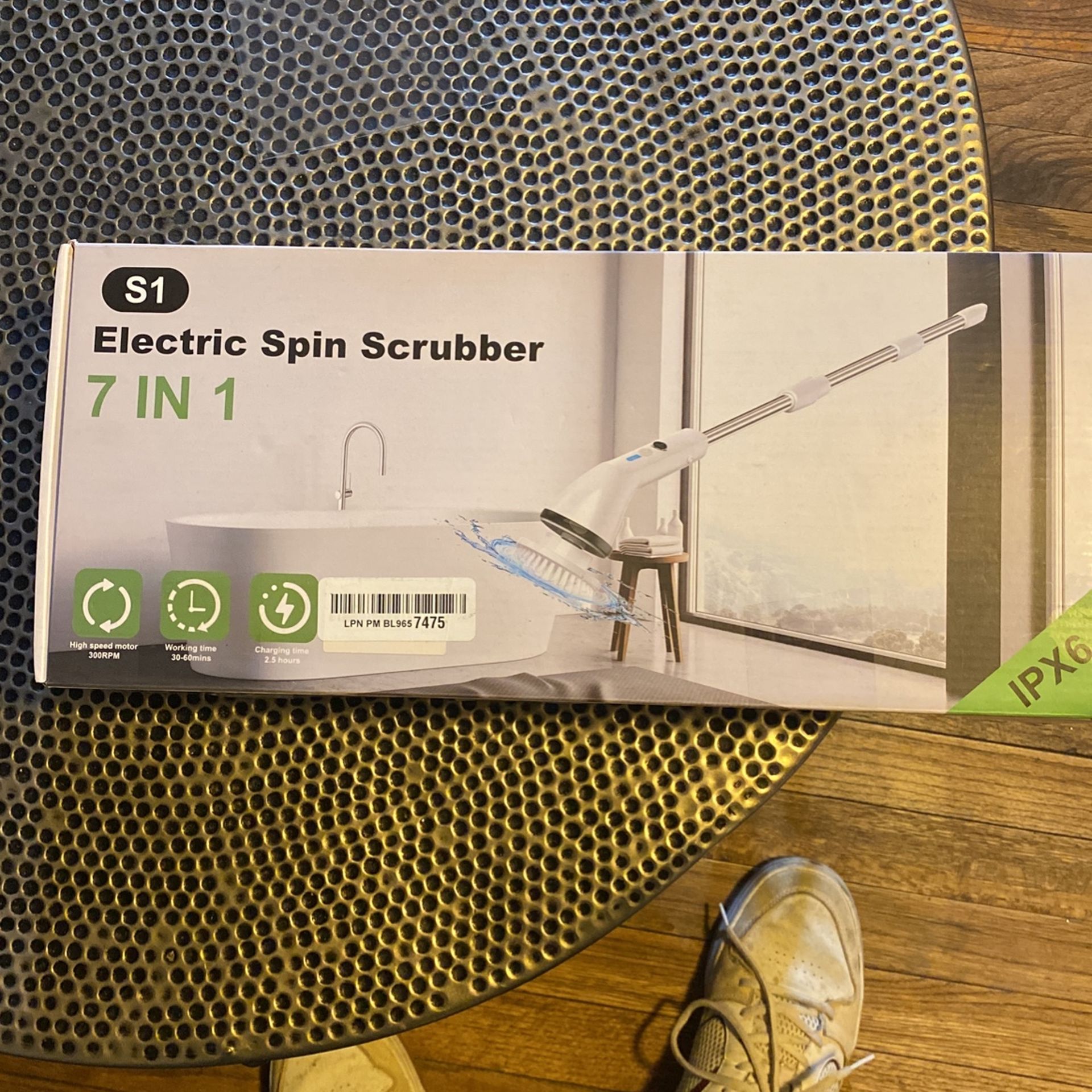 Electric Spin Scrubber Rechargeable