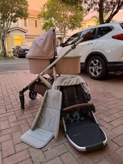 UPPAbaby VISTA Stroller + Bassinet – Great Condition