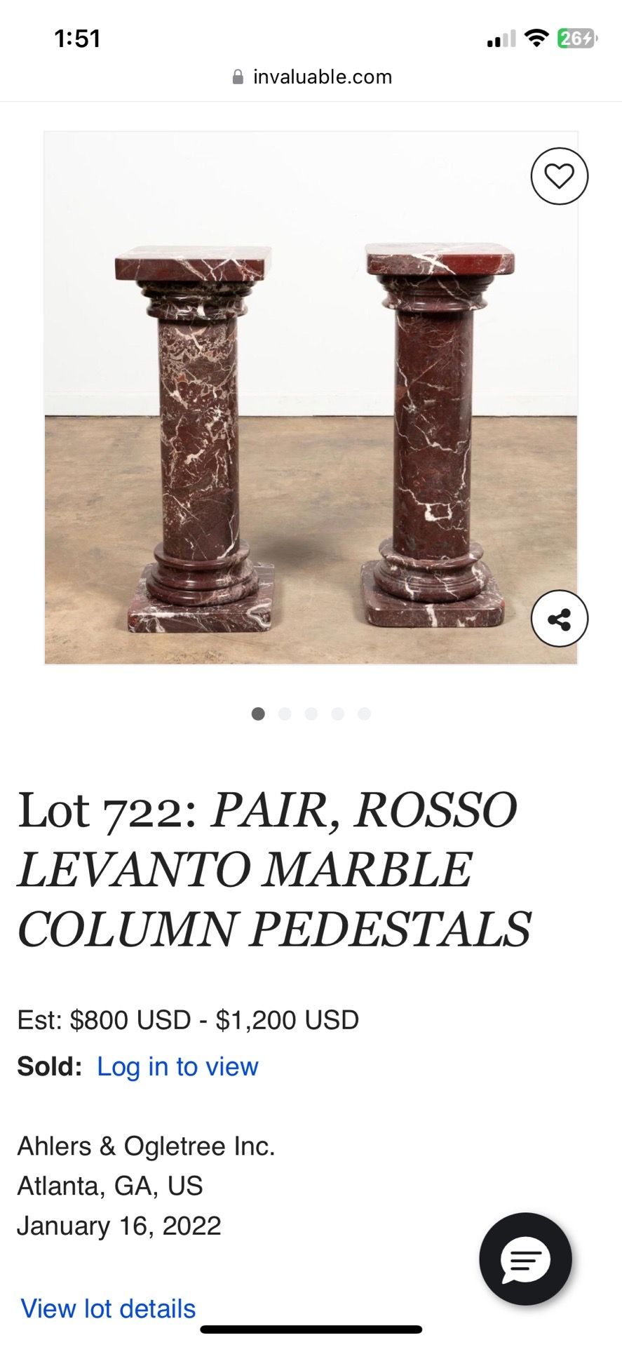Italian, 20th century. Column in great shape