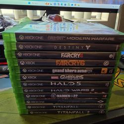 XBOX ONE Games - 12 of them