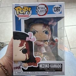 Funko Pop! Animation: Demon Slayer - Nezuko Kamado Vinyl Figure, specifically the #1397 version. 