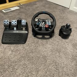 PS5 Logitech G29 Steering Wheel+ Pedals+ Shifter