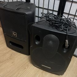 Speakers Please read