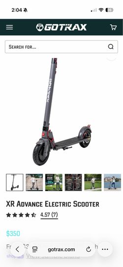 XR Advance Electric Scooter