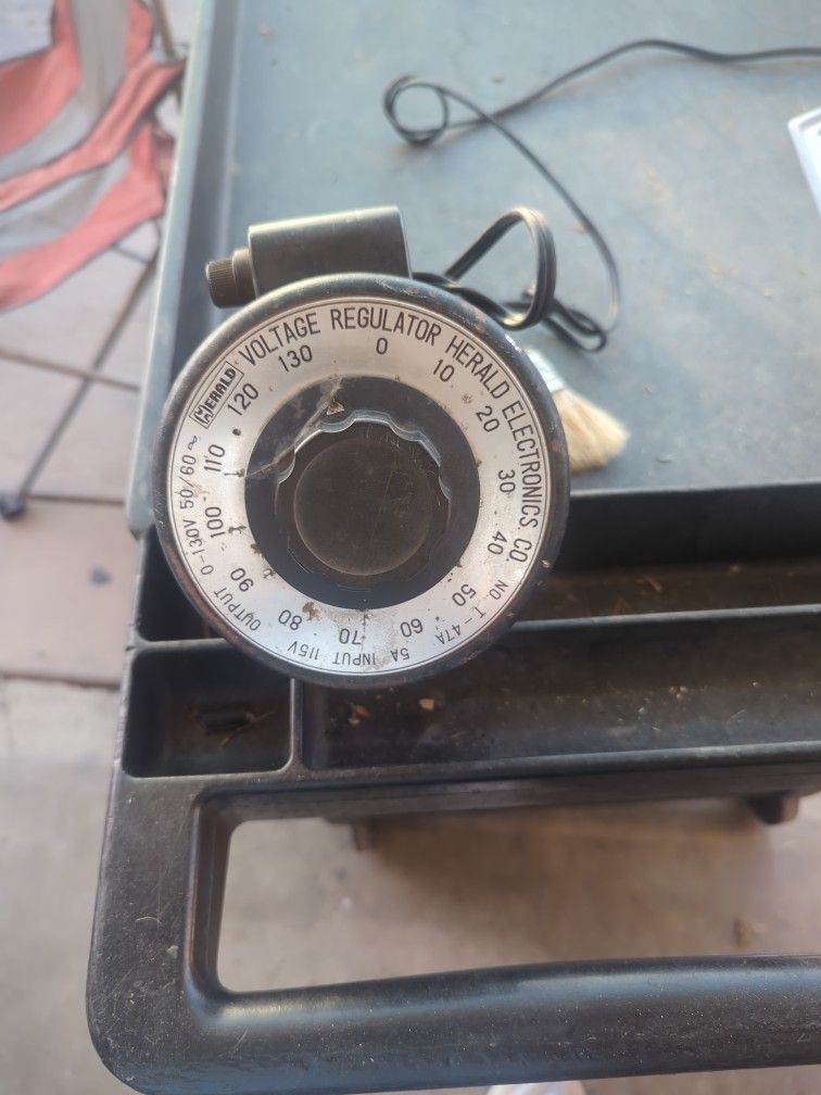 VINTAGE Voltage Regulator HERALD