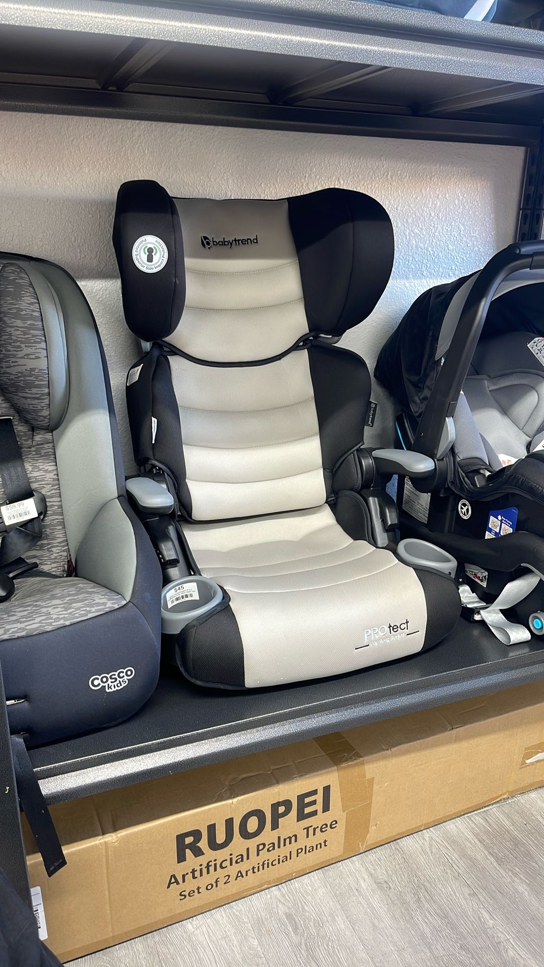 New Baby Trend Protect Folding Booster Seat