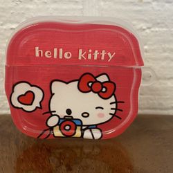 Hello Kitty Theme AirPods Third Generation Case Only 