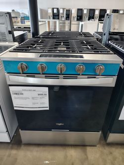 Whirlpool range stove