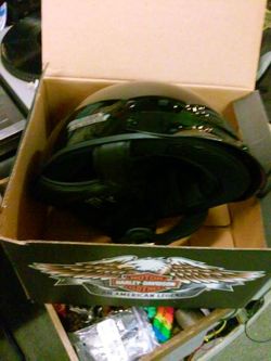 Brand new harley davidson helmet. Xsmall. With box and tags unworn