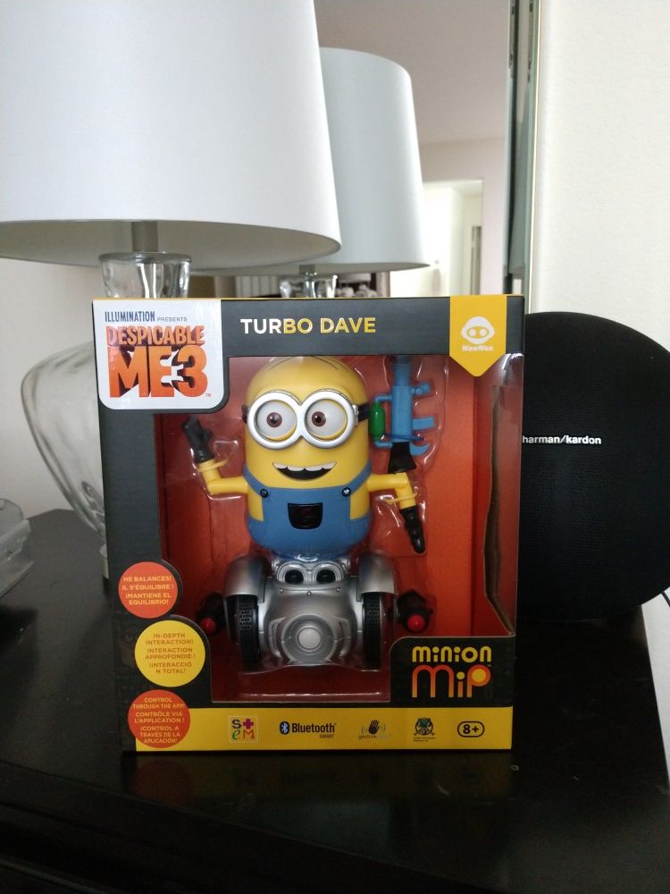 Brand New - Minion Turbo Dave - Coding Smart toy