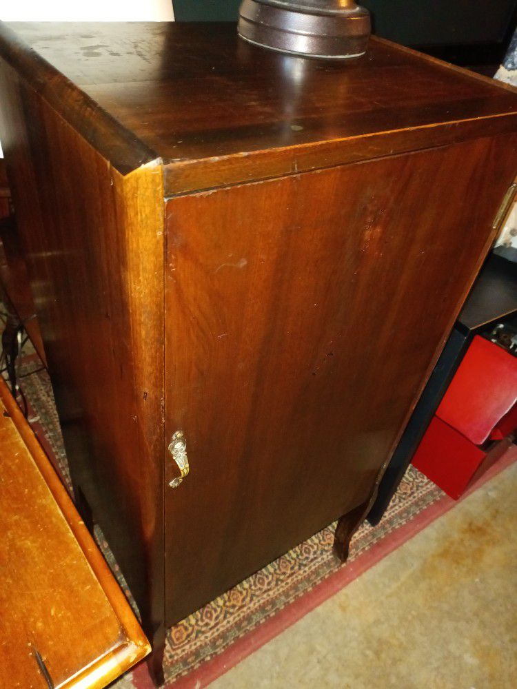 Versatile Vintage Icebox  Cabinet 