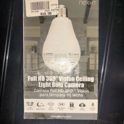 Spy Camera Light Bulb 