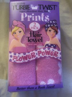 Towel hair wrap