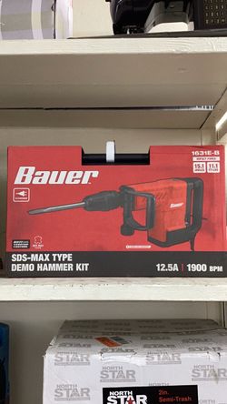 Bauer SDS-Max Demo Hammer Kit 1631E-B
