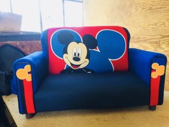 Mickey Mouse kids loveseat