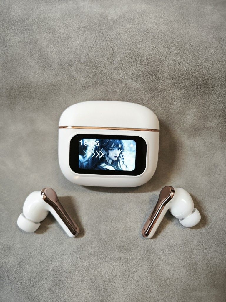 ANC Active Noise Cancellation Wireless
Earphone Touch Screen Bluetooth 5.3 TWS Earbuds
Stereo Space Audio HIFI Headphone