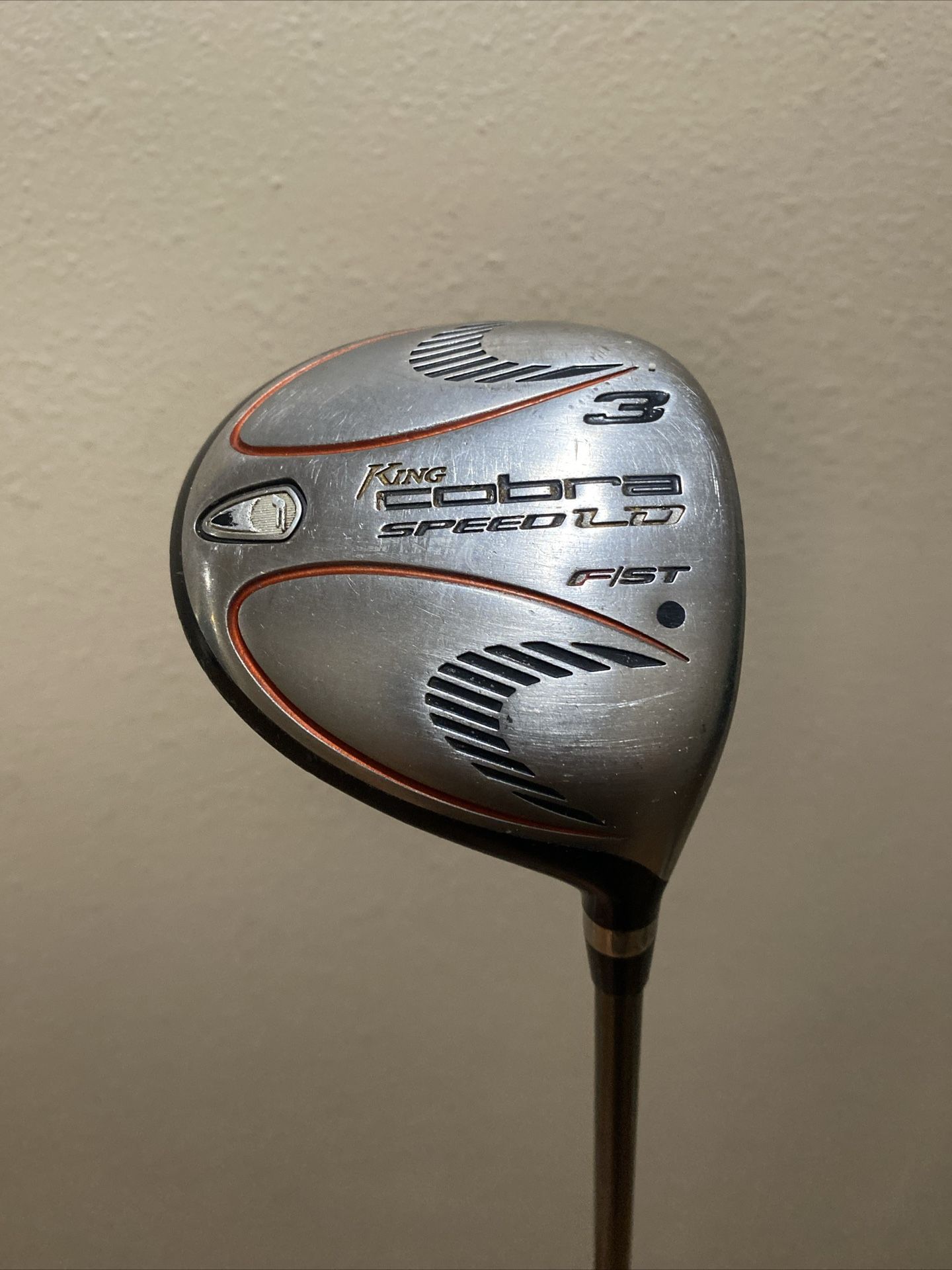 King Cobra Speed LD F/ST 3 Wood s flex Fairway Fujikura speedster 652 Shaft RH