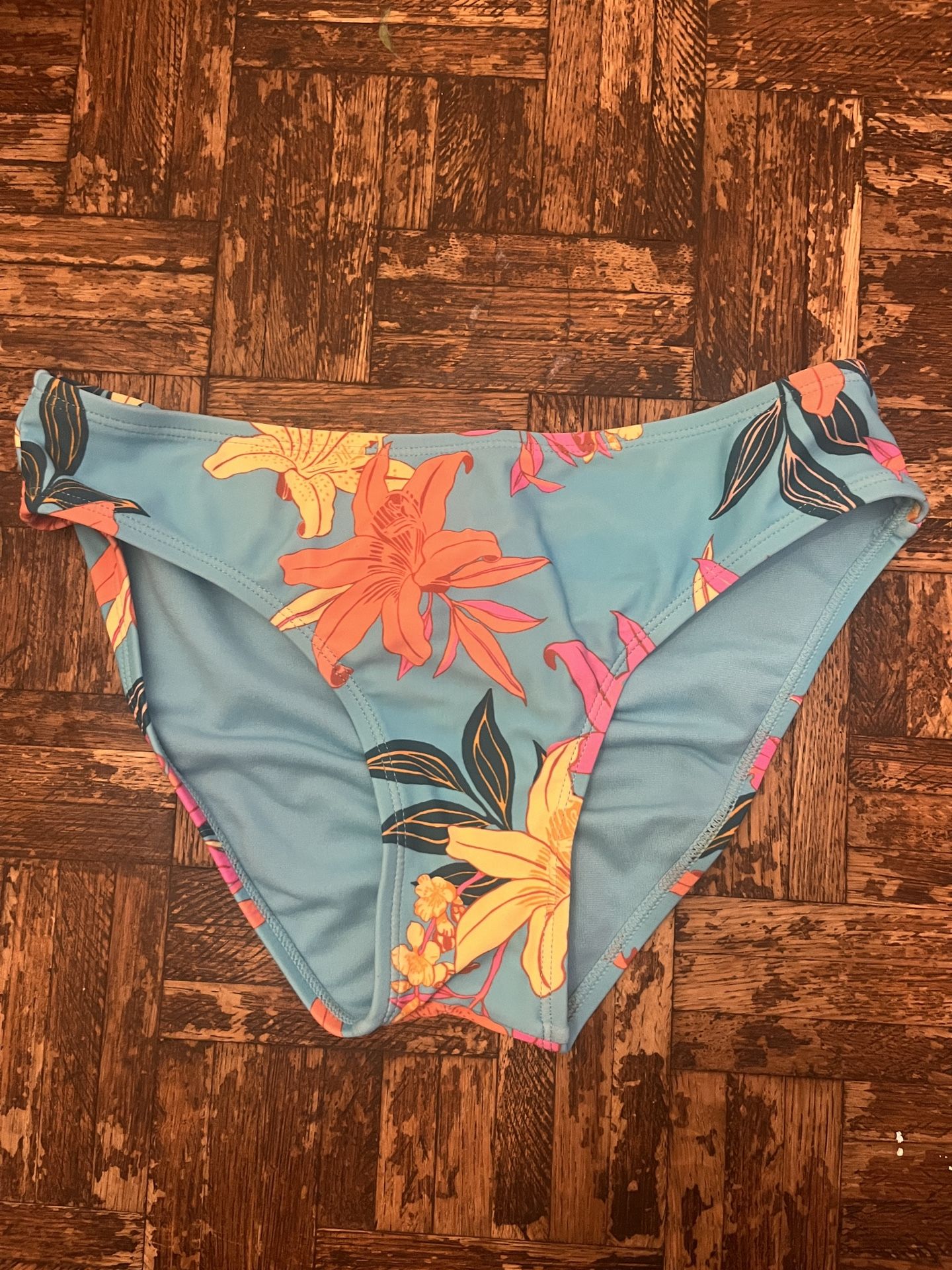 SO® Tankini Bikini 👙 Swimsuit Bottoms tropical SIZE S #bikini #tankini #bikinibottoms #floralbikini #tropicalbikini