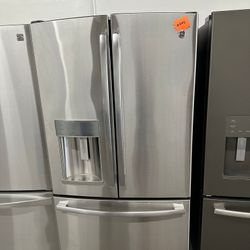 Ge Fridge 3 Doors Stainless 