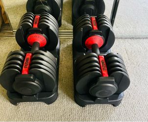 Adjustable Dumbbells 52.5lbs