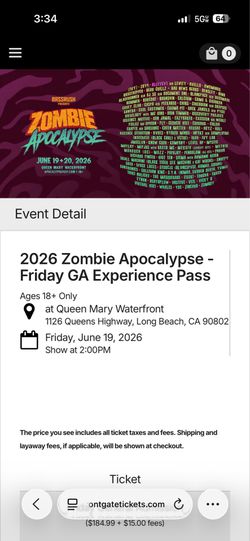 2026 Zombie Apocalypse