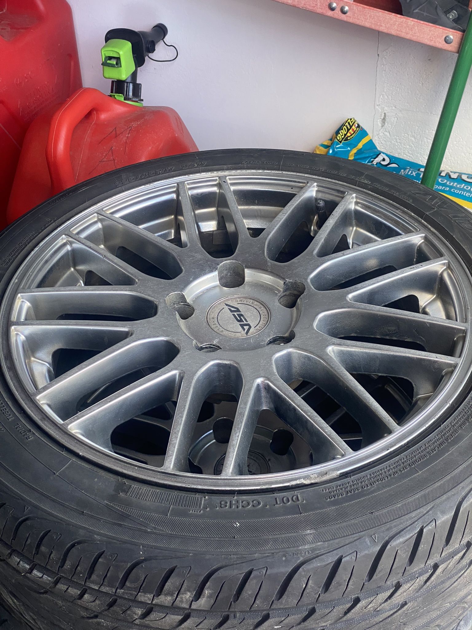 ASA GT1 Wheels & Tires 17” 5x120