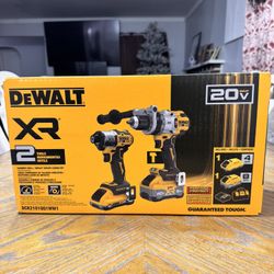 Dewalt XR Drill Set 