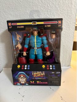 Jada Toys Ultra Street Fighter II Bison Action Figure - New