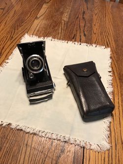 Art Deco Style Folding Kodak Camera