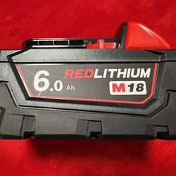 Brand New Milwaukee M18 Red Lithium 6.0