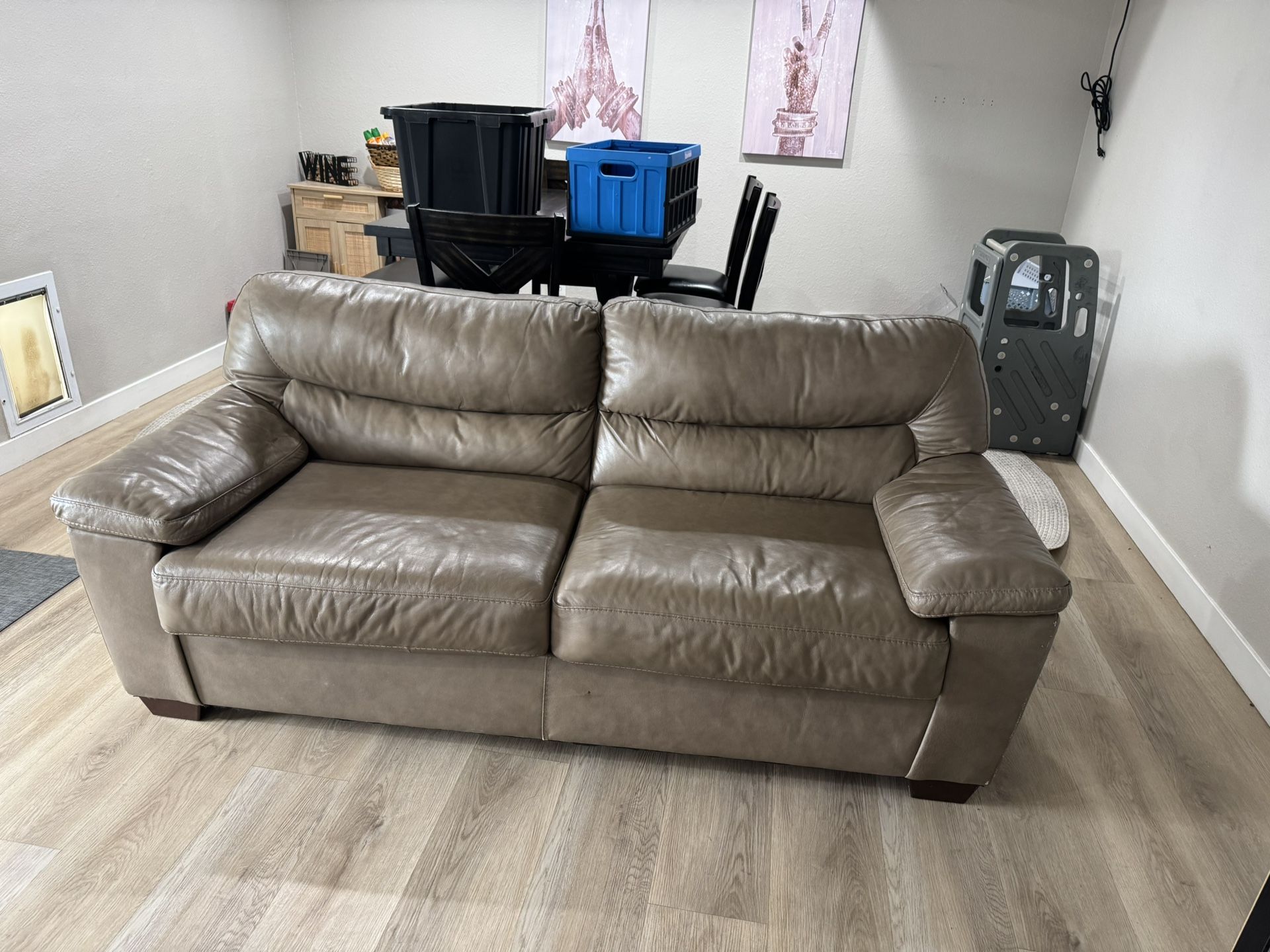 Leather Couch