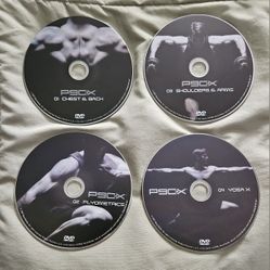 P90X, Yoga, Pilates and Cardio Workout DVDs