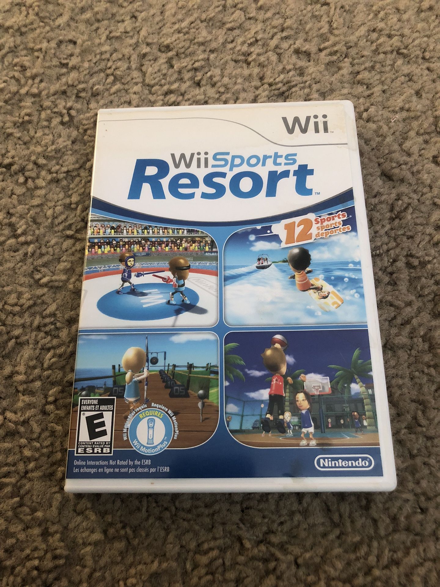 Nintendo Wii Sports Resort Game CIB