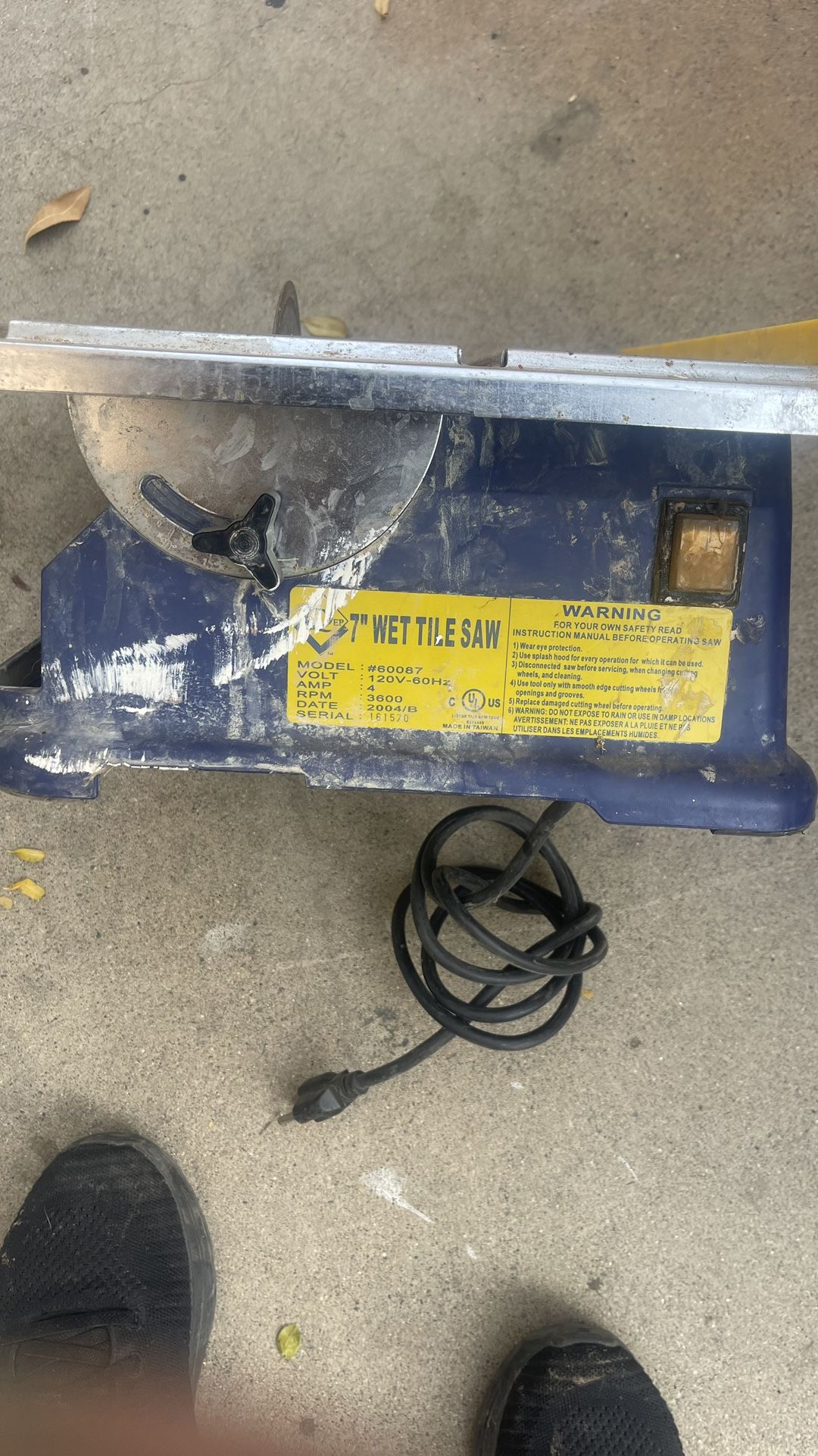 Tile Saw