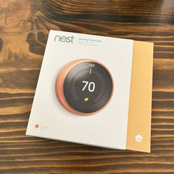 Nest Learning Thermostat (Copper) 