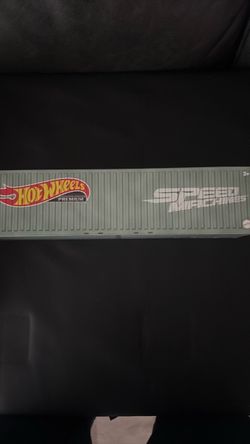 Hot wheels speed machine container