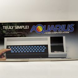 Vintage Aquarius Home Computer System Mattel Electronics Powers On