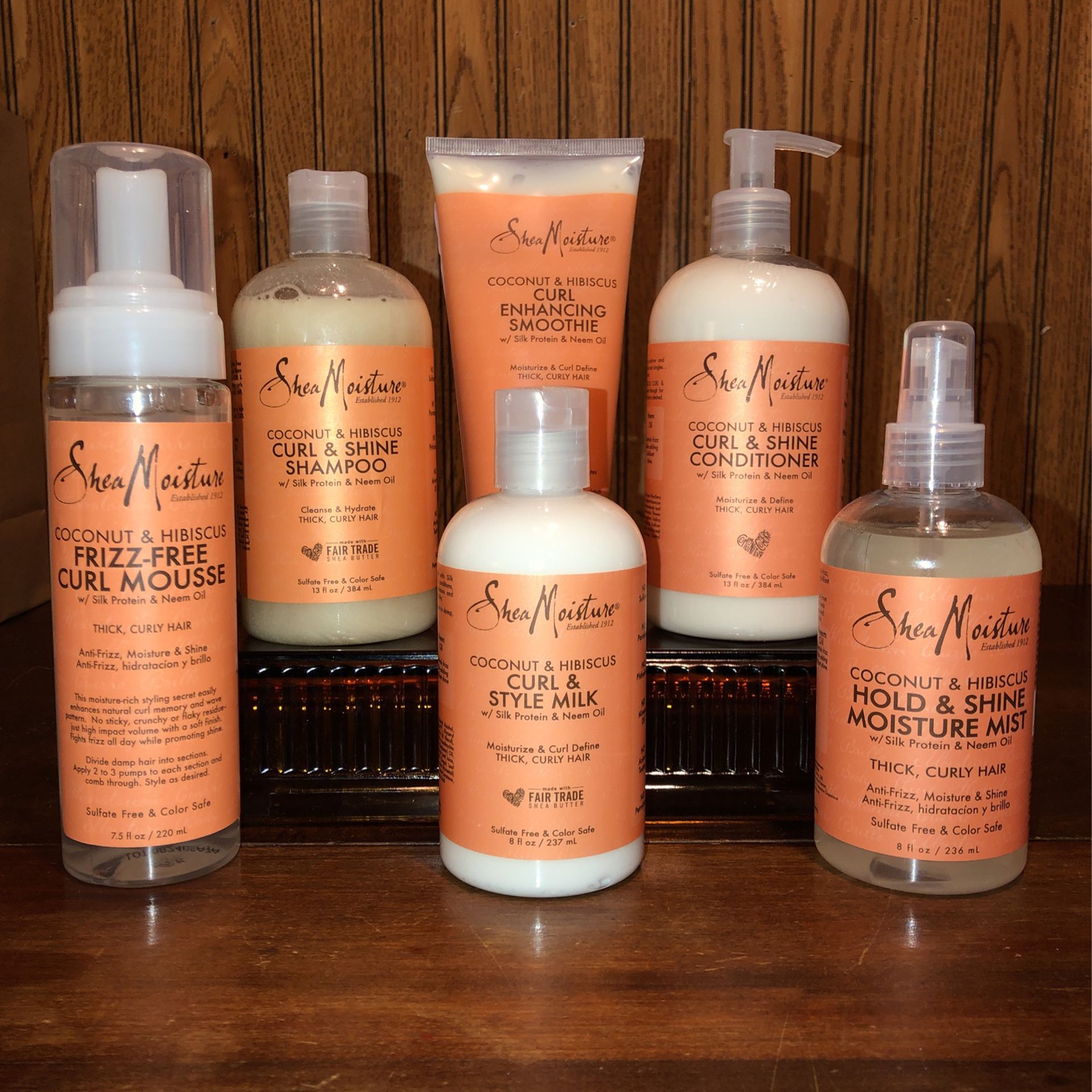 All Brand NEW!!! 🥥 Shea Moisture brand - Hair Care (((PENDING PICK UP TODAY 4-5pm)))
