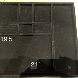 Velvet Jewelry Drawer Drawer Insert