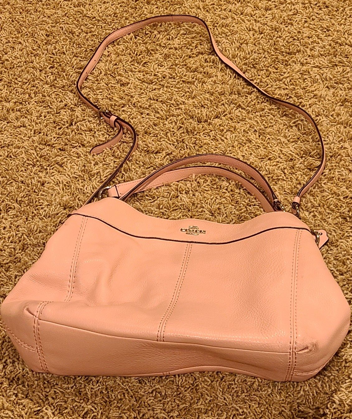 Light pink Coach purse