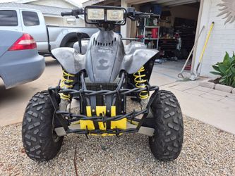 Polar's scrambler 500 4 wheel drive