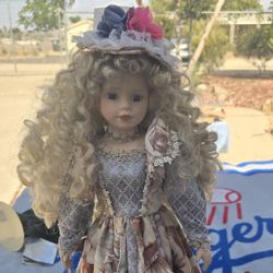 Vintage Porcelian Doll