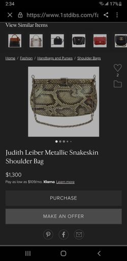 Judith LEiber Purse