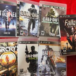 PS3 Games Lot 