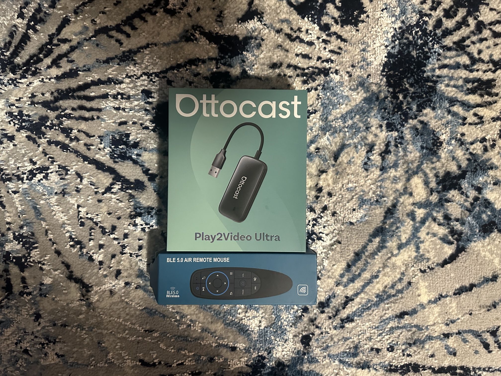 OTTOCAST Play2Video Ultra + Wireless Remote – Brand New 