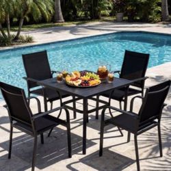 ✅NEW 4-PATIO DINING CHAIRS 