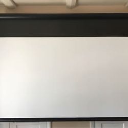 100” Electric motorized projector screen with remote control