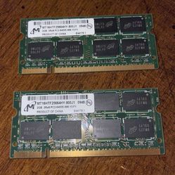 Laptop RAM Memory Upgrade 