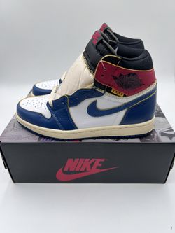 Storm Blue Union Jordan 1 High Top