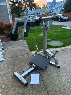 Gym Squat Calf Machine